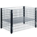 Steel wire container Stackable metal container Made in China